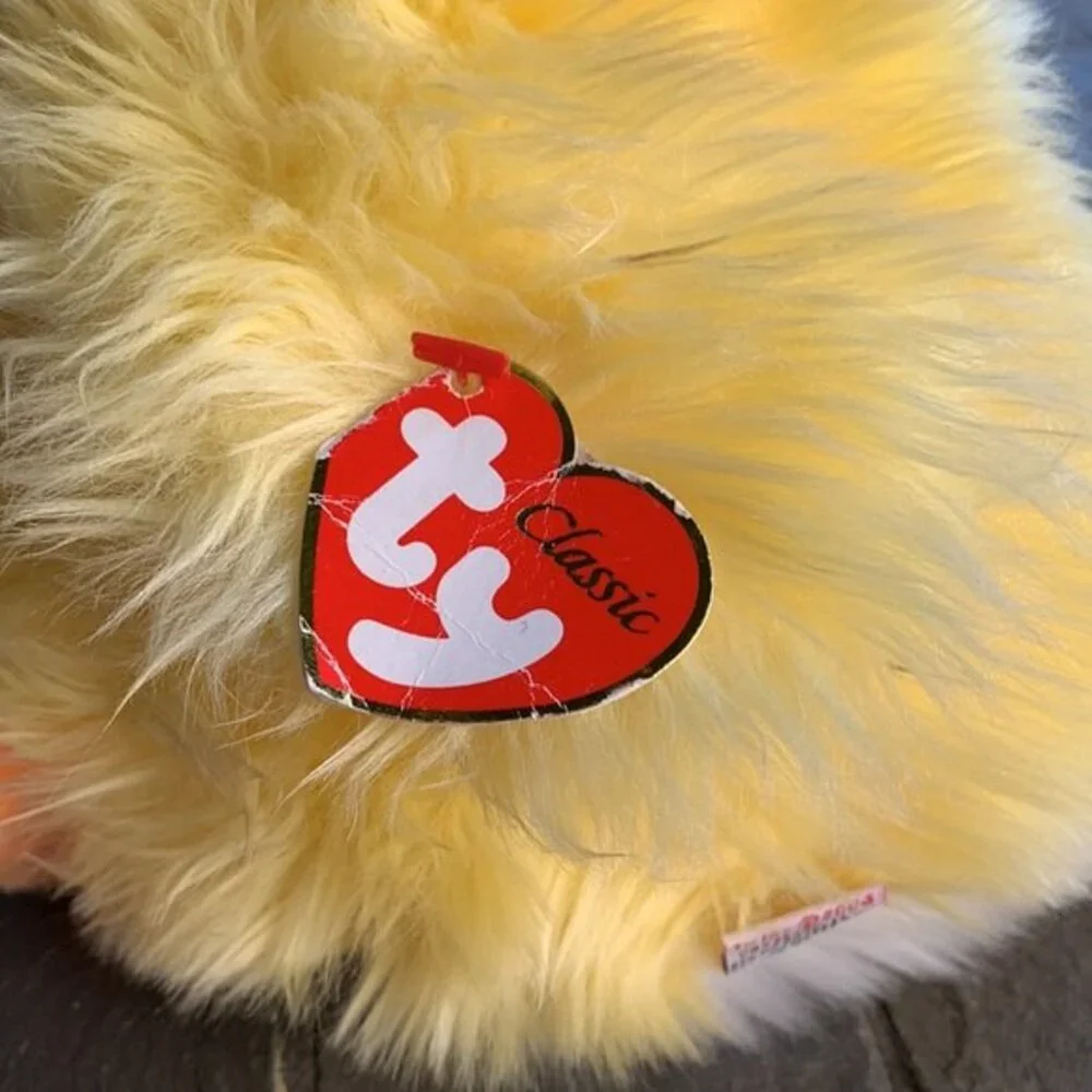 TY classic Cooper yellow plush chick Duck